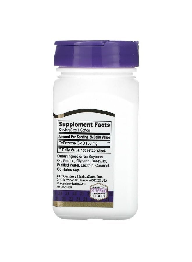 القرن الحادي والعشرون مكمل غذائي Co Q-10 مملوء بسائل - عدد 90 كبسولة هلامية - Image 2